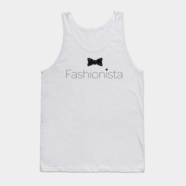 Fashionista Tank Top by tatsuya_artist